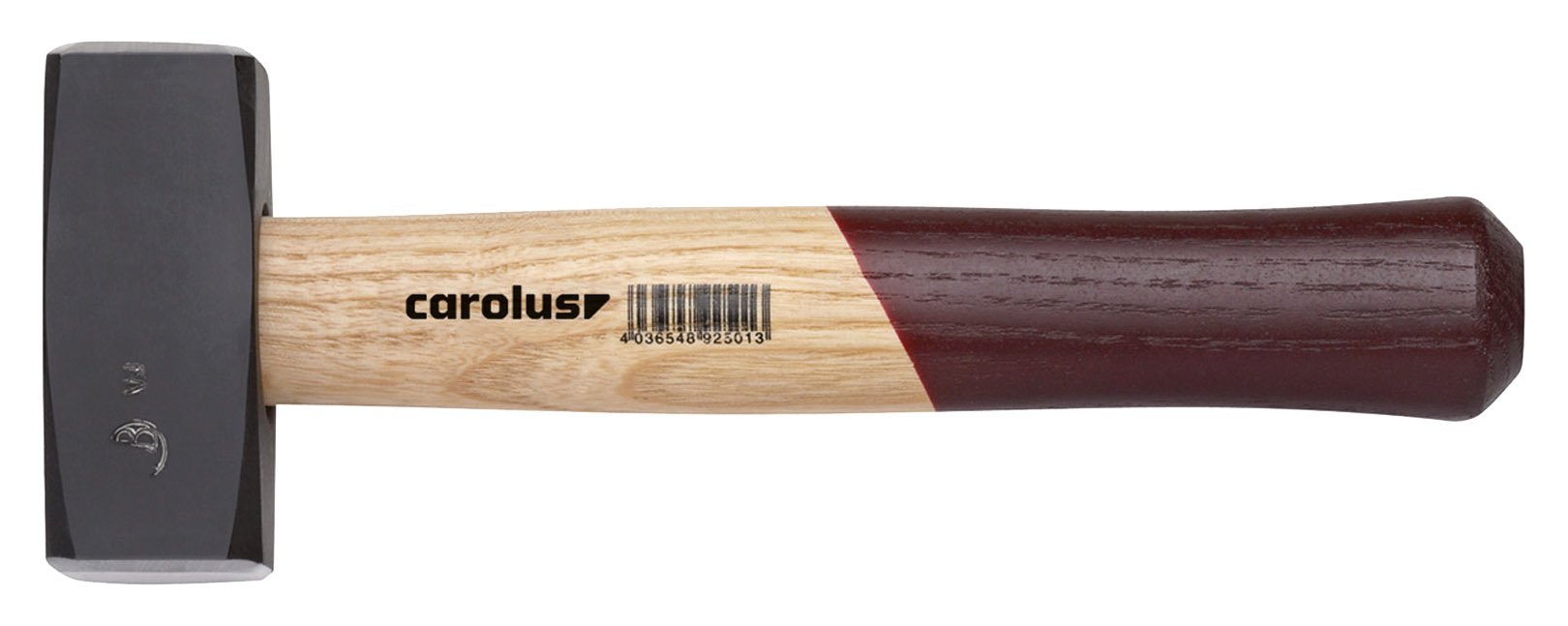 Carolus 9250.20 Professional 2000g Hammer - Heavy Duty Forging & Metalworking Tool - Perfect for Blacksmithing, Construction & DIY Projects