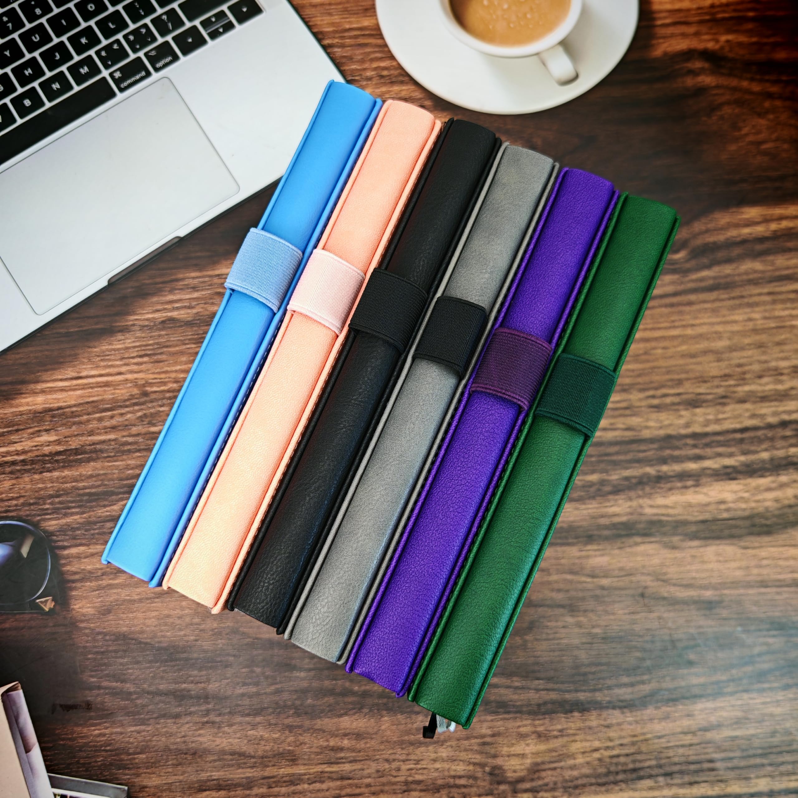 2025 A5 Daily Planner - Day Per Page from January to December 2025, Productivity Organizer with Monthly Tabs, Pen Loop & Inner Pocket, 21×14.5cm Green Diary - Perfect for Work, School & Personal Goal Tracking