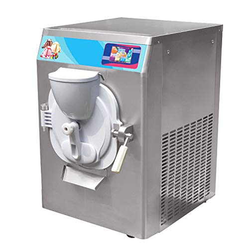 Kolice ETL Certified Commercial Countertop Gelato & Hard Ice Cream Machine | Italian Water Ice & Sorbetto Maker | 110V for Restaurants, Ice Cream Shops, Cafés & Dessert Businesses | Perfect for Gelato Production, Frozen Treats & Artisan Desserts