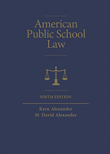 American Public School Law Textbook - Higher Education Coursebook for Legal Studies & Teacher Training | Ideal for Law Students & Educators