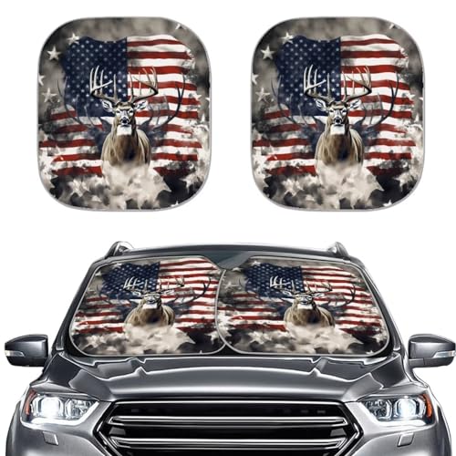 Deer USA Flag