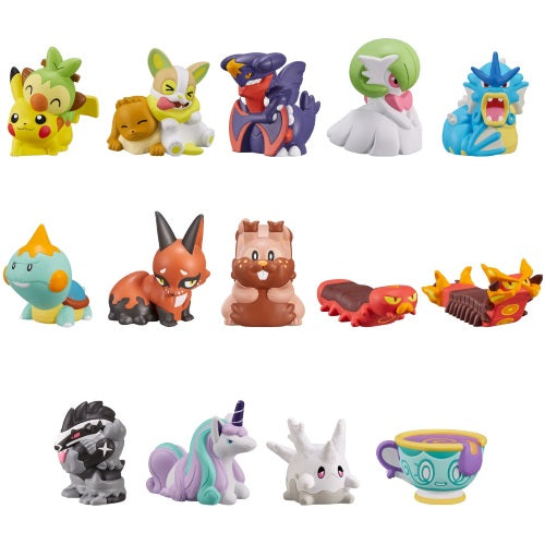 Bandai 1 Inch Mini Pokemon Finger Puppet Set - Cute Travel Toys for Kids, Perfect for Car Rides & Storytelling Playtime