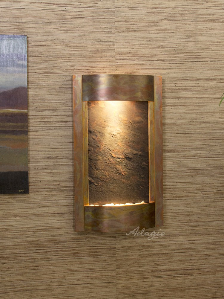 Adagio Serene Waters Rustic Copper Multi-Color Featherstone SWA1014 - Perfect for Home Decor, Bathroom Accents & Spa-Inspired Living Spaces