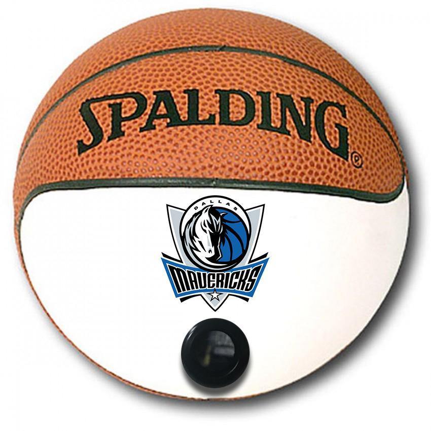 Official Mavericks NBA Miniature Basketball - Dallas Mavs Collectible Toy with Printed Court Design - Perfect for Fans, Sports Decor & Gift Giving