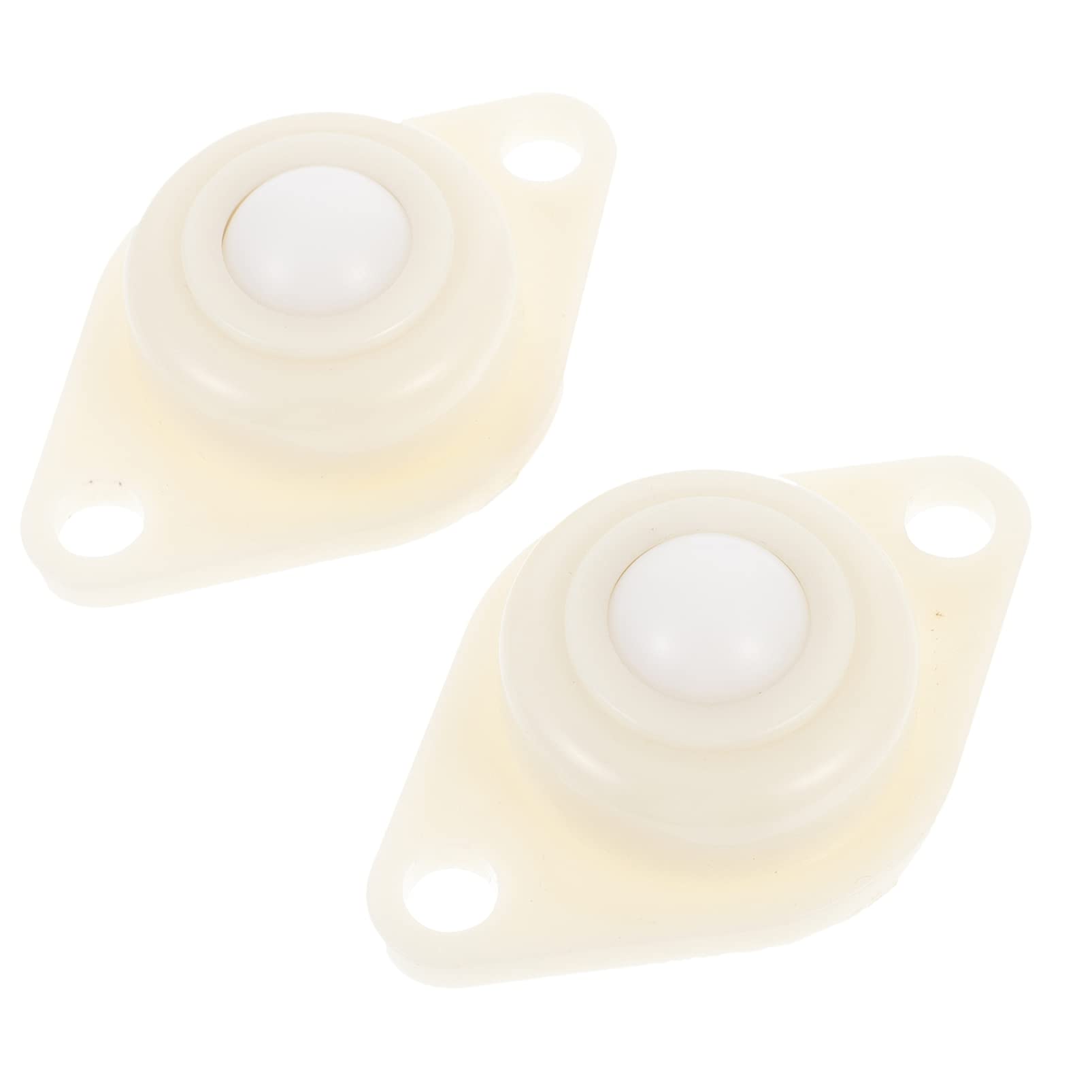 DOITOOL 2-Pack Swivel Ball Caster Wheels with Screw Mount - Heavy Duty Furniture Casters for Smooth Rolling & Easy Maneuvering - Perfect for Office Chairs, Trolleys, Workbenches & Home Furniture