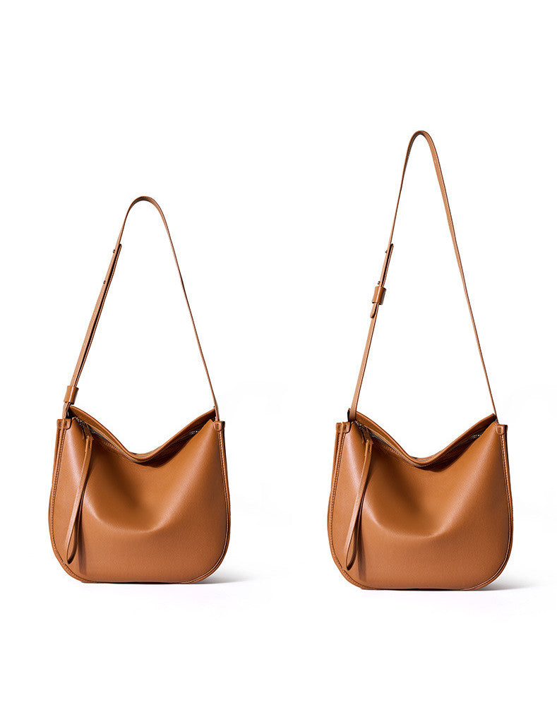Soft Minimalist Shoulder Bag for Women - Lightweight & Stylish Crossbody Purse - Perfect for Work, Travel & Everyday Use