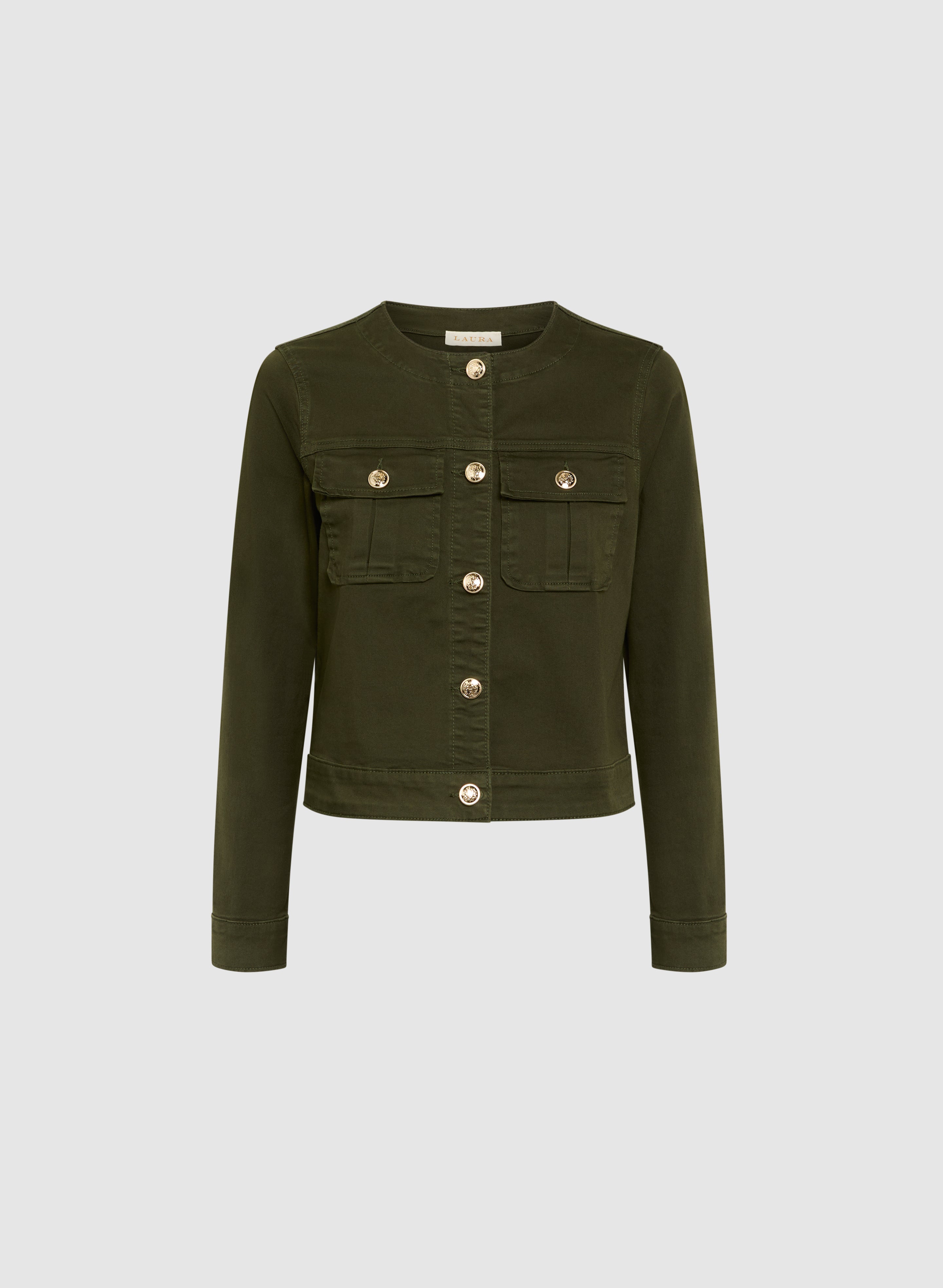 Men's Cargo Pocket Denim Jacket - Stylish Workwear & Outdoor Utility Jacket for Hiking, Camping & Casual Wear