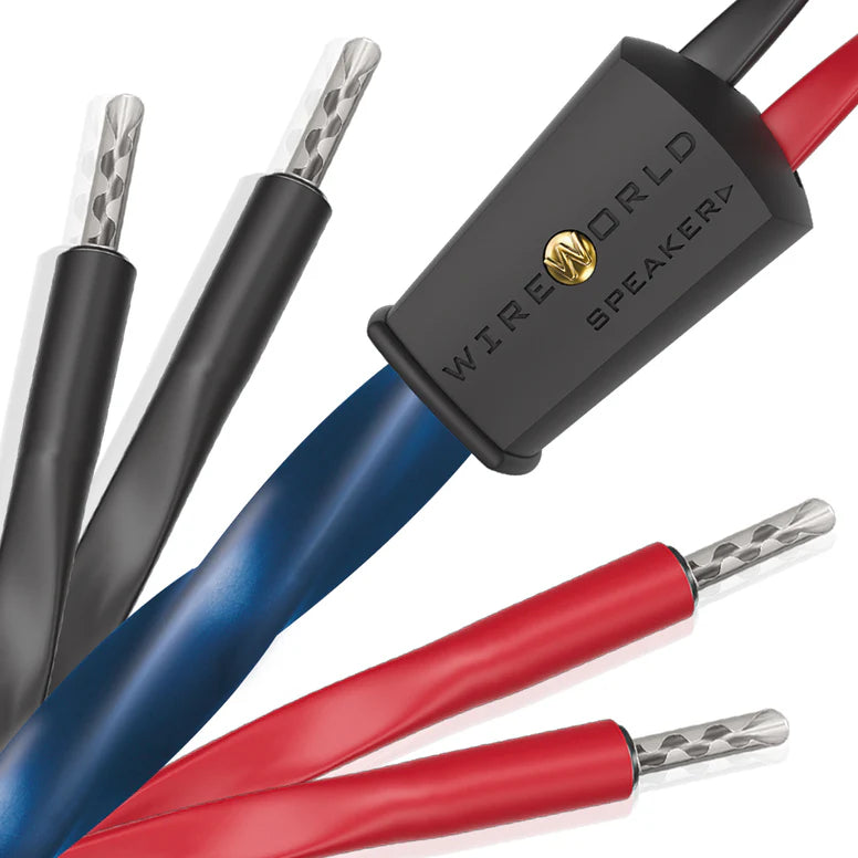 Wireworld Oasis® 10 Speaker Cable - High Performance Audio Cable for Home Theater & Stereo Systems - Perfect for Surround Sound, Music Listening & Audiophile Setups