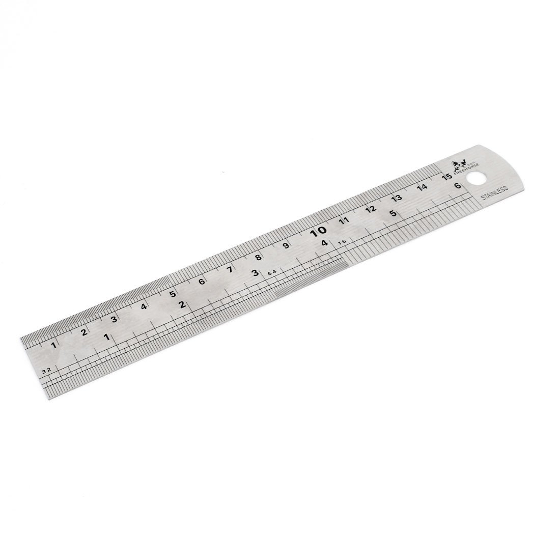 Dual-Sided Metric and Imperial Straight Ruler - 15cm/6