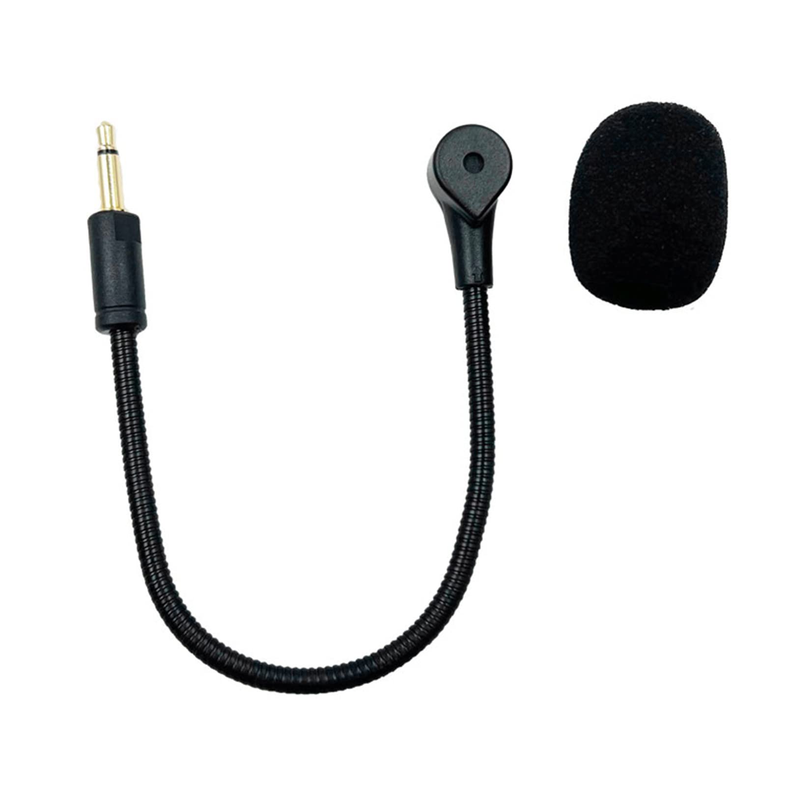 YIAGXIVG Replacement Gaming Microphone for Razer Kraken V3 Pro HyperSense - 3.5mm Boom Mic with Foam Cover - Compatible with Wireless Gaming Headsets - Perfect for Streaming, Esports & Online Gaming