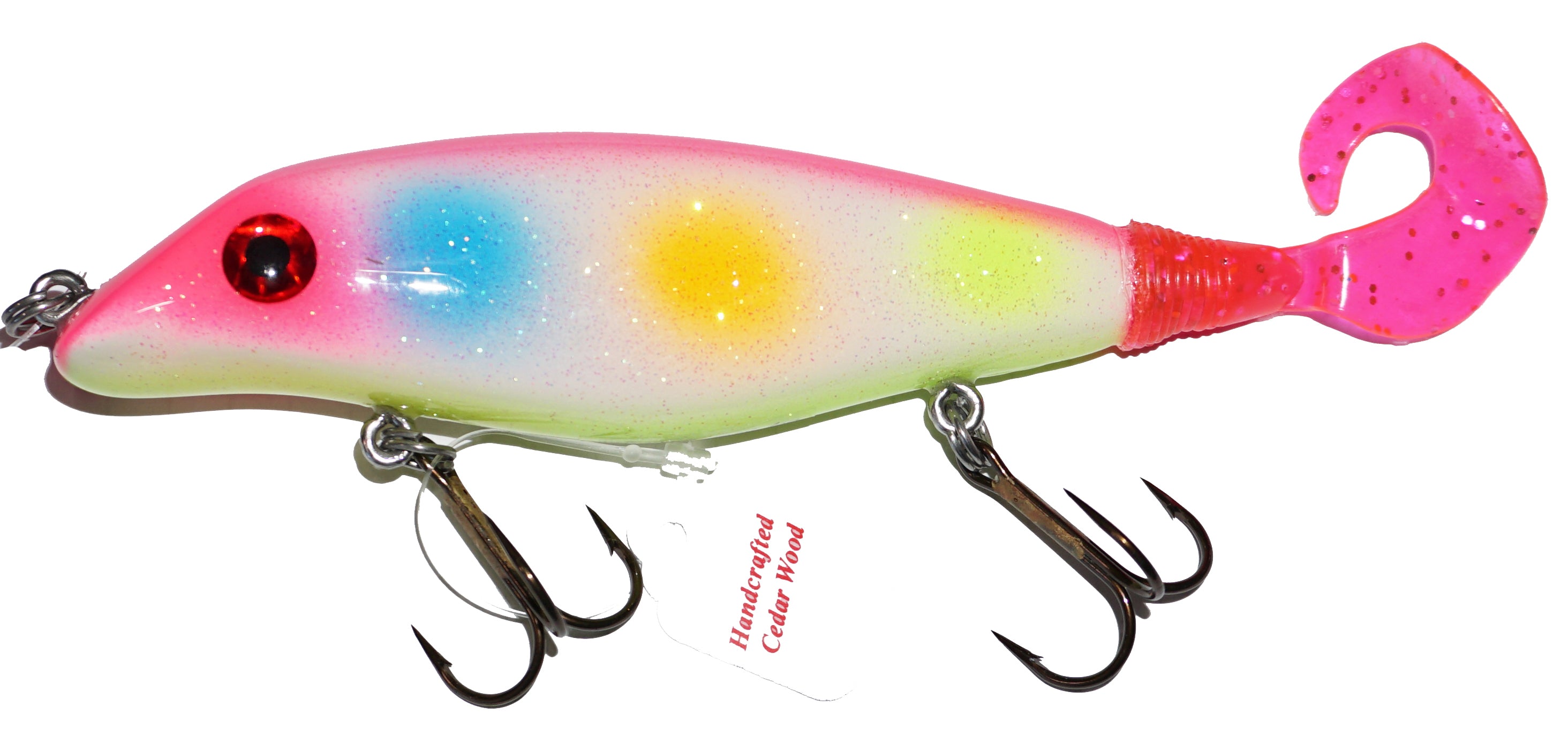 Premium Big Fork Lures Sand Cat LAT Fishing Lures - Topwater Bass Fishing Lure for Freshwater & Saltwater - Perfect for Trout, Walleye, and Pike Fishing in Lakes & Rivers