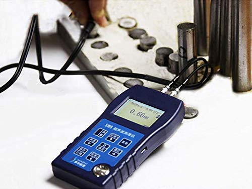 SW6 Digital Ultrasonic Thickness Gauge Meter - High Precision USB Tester for Metal, Plastic & Pipe (0.04-9.99