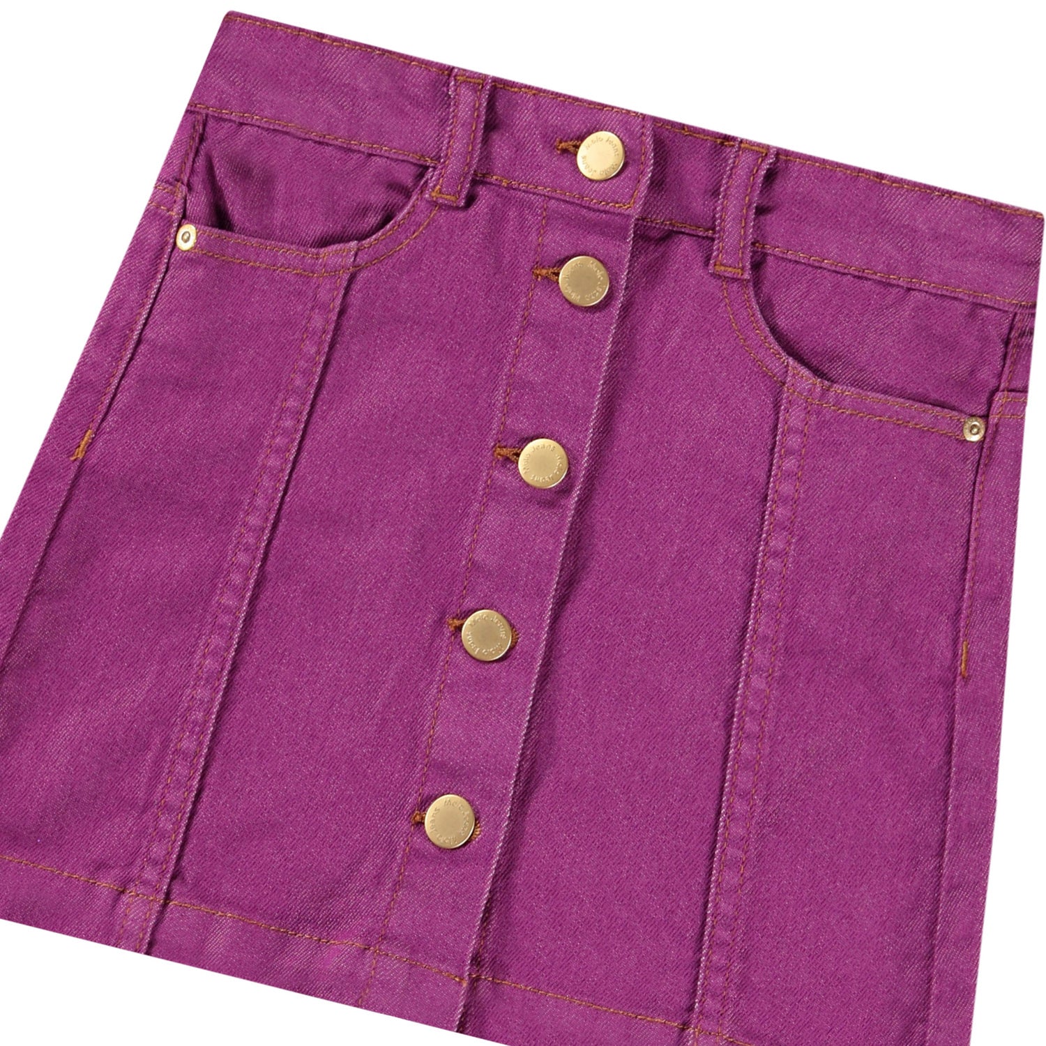 Molo Bera Women's Floral Print Skirt in Lilac Grape - Elegant A-Line Midi Skirt for Spring Summer Casual Wear & Office Outfits