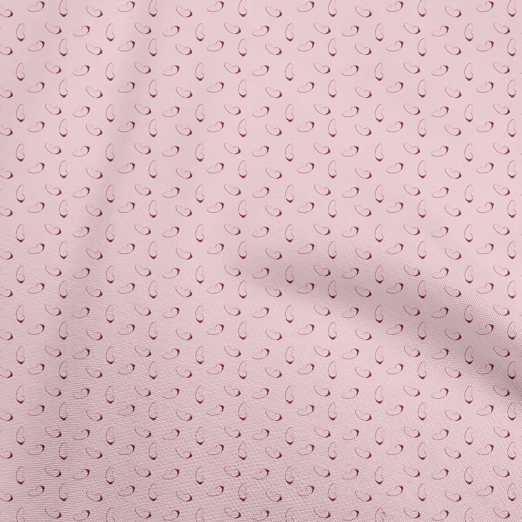 oneOone Viscose Jersey Light Pink Fabric - 60 Inch Wide Printed Sewing Material by The Yard | DIY Clothing, Dresses, Skirts & Home Decor Sewing Supplies