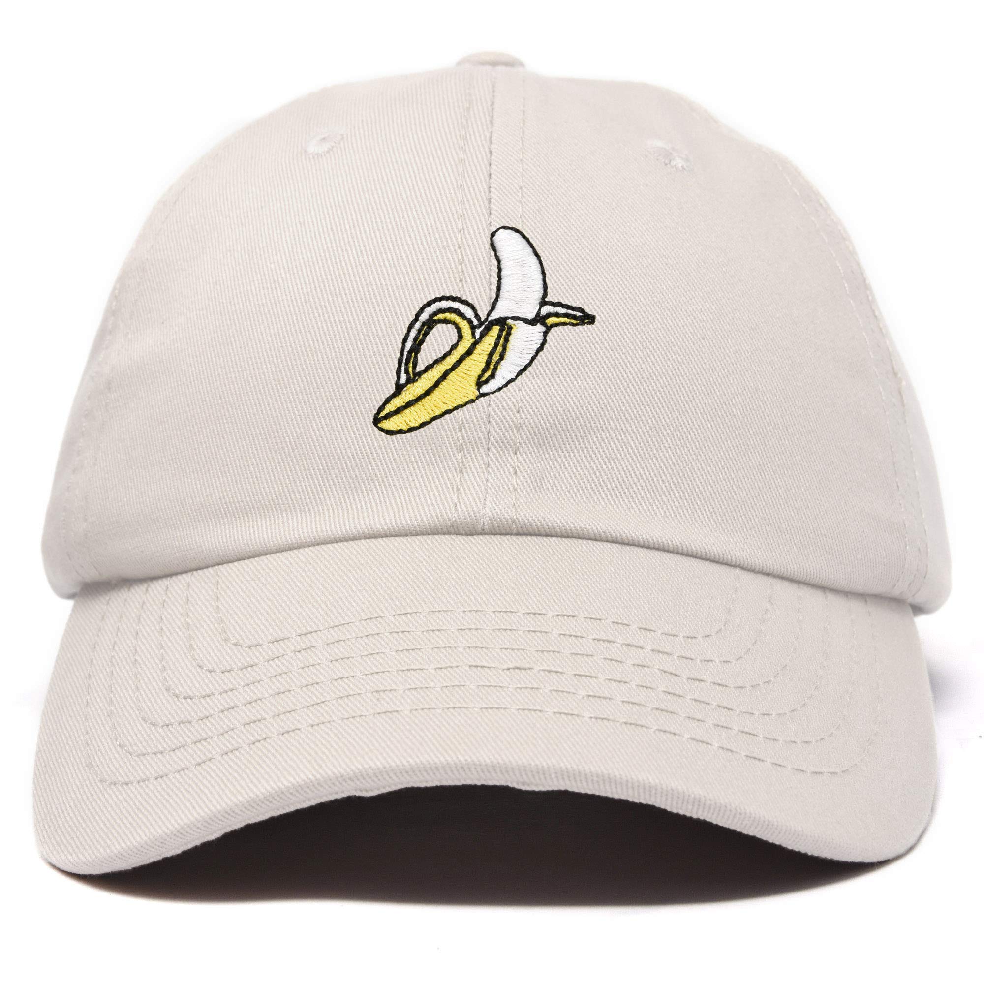 DALIX Banana Peel Novelty Baseball Cap - Fun Unisex Dad Hat for Men & Women - Perfect for Costume Parties, Gifts, and Everyday Wear