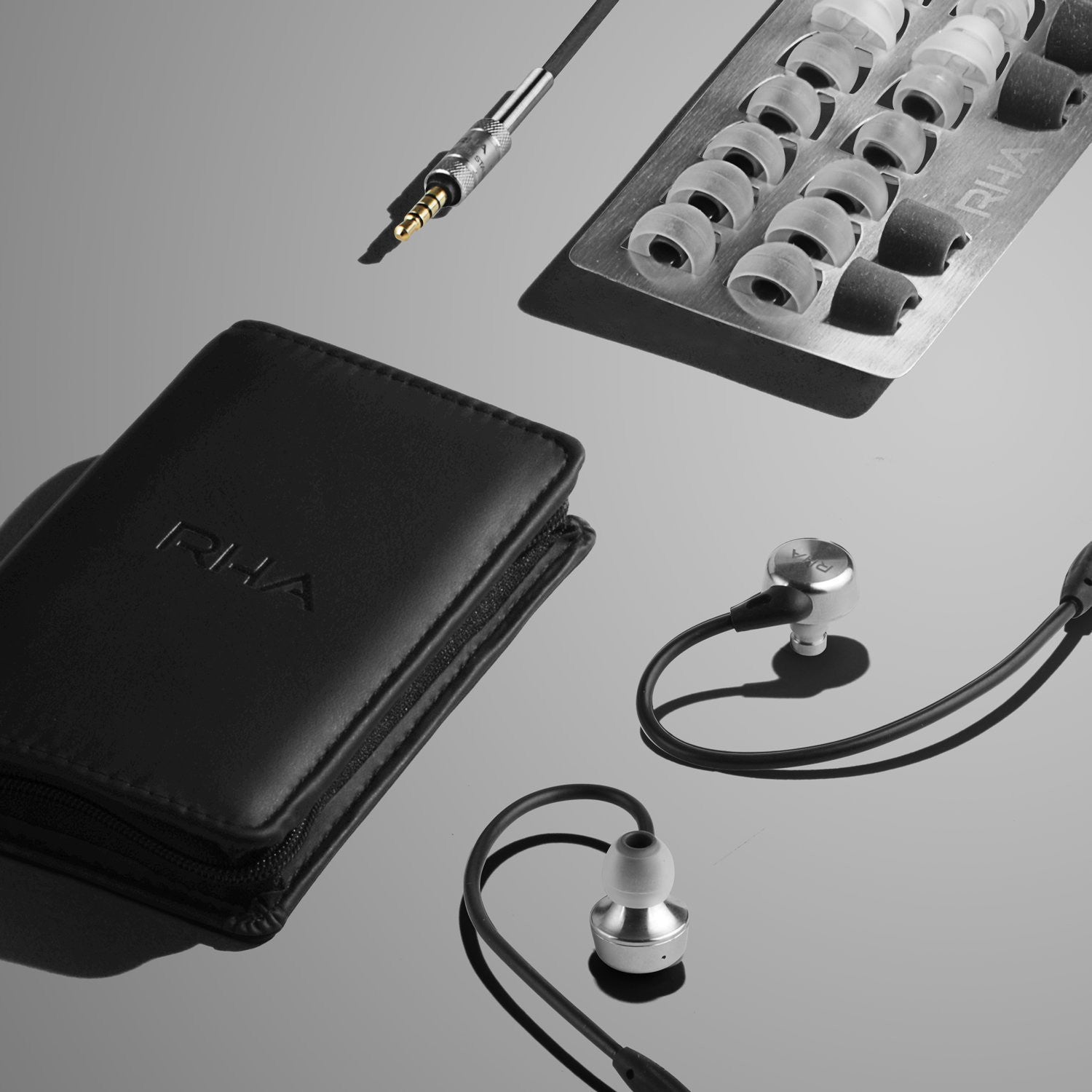 RHA MA750i Premium Noise Isolating In-Ear Headphones with Remote & Mic - Perfect for Commuting, Workouts & Travel