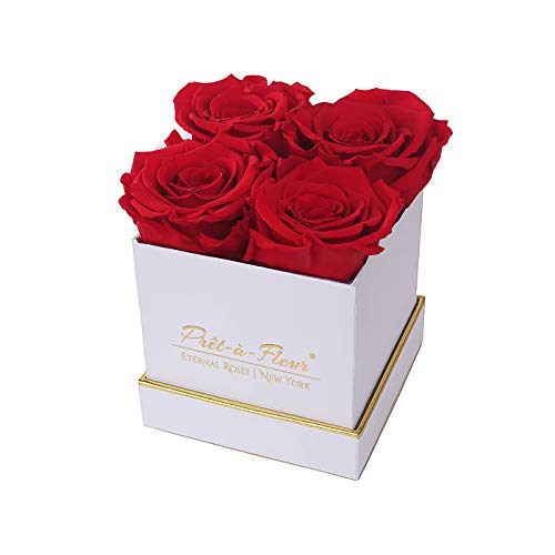 Luxury Long Lasting Preserved Roses in White Box - 4