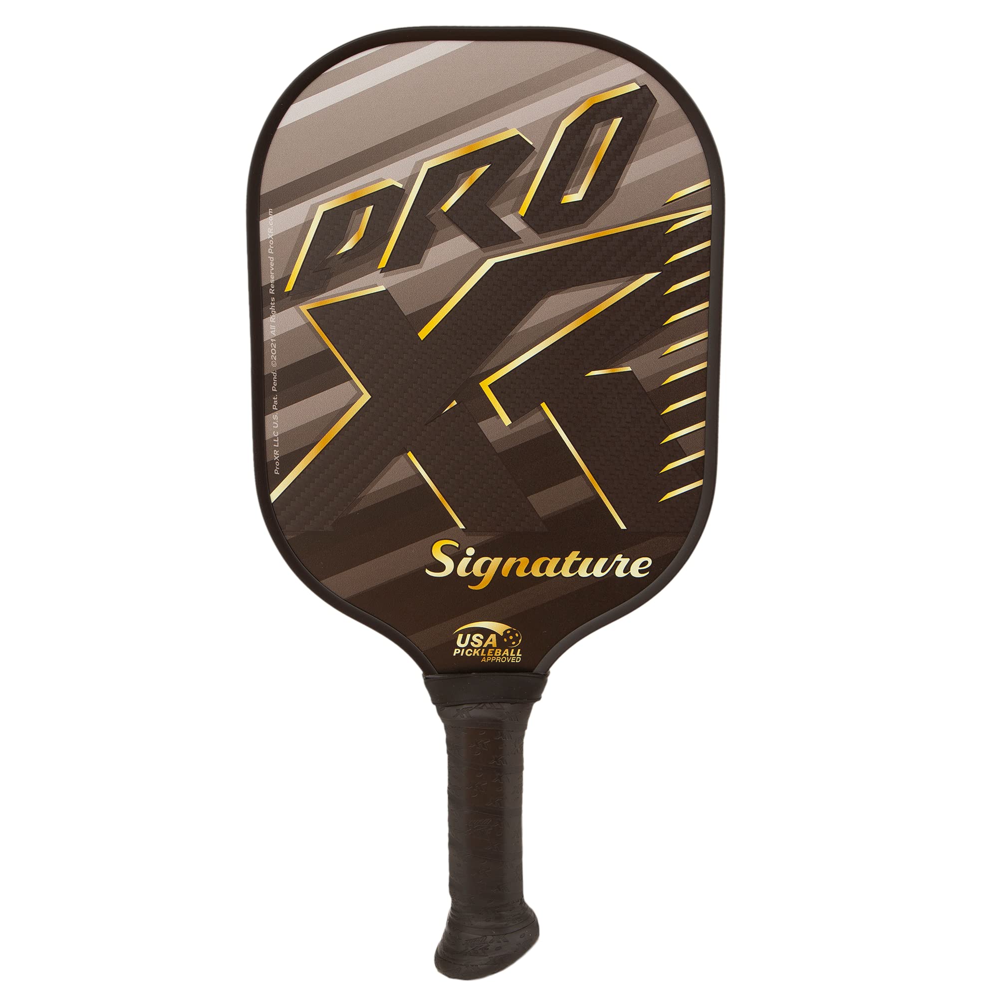 ProXR Signature Graphite Pickleball Paddle with Cover - Premium Lightweight Pickleball Racket for Outdoor & Indoor Play - Perfect for Recreational and Competitive Players
