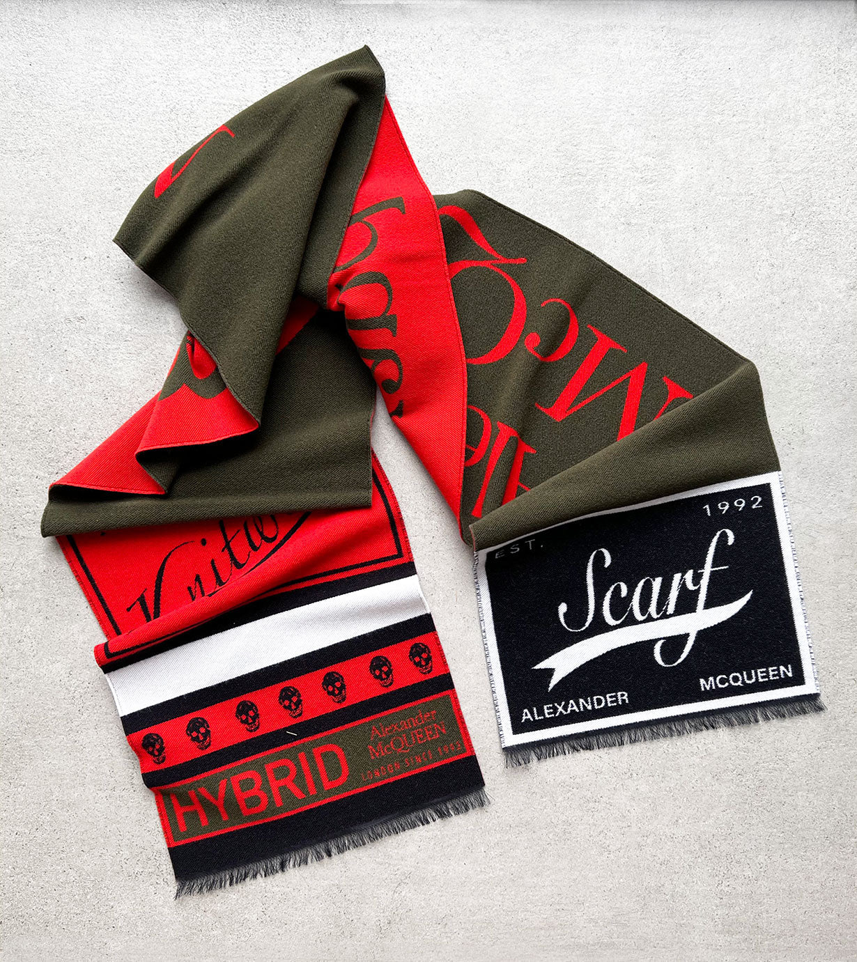 Premium Sports Scarf - Loden & Orange Color - Perfect for Outdoor Activities, Running, Hiking & Football Games