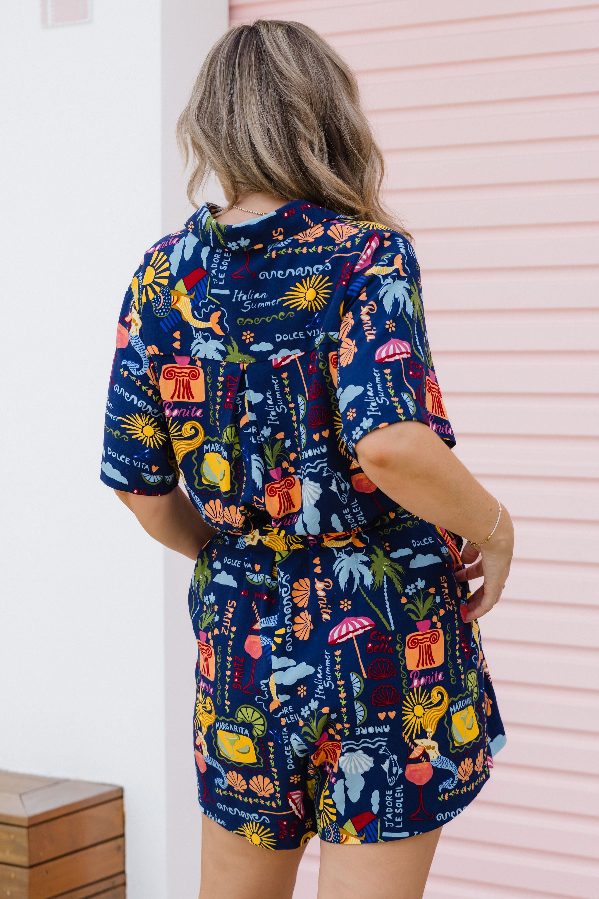 Giulia Playsuit - Stylish Euro Summer Romper Jumpsuit for Women | Perfect for Beach Vacations, Music Festivals & Summer Outings