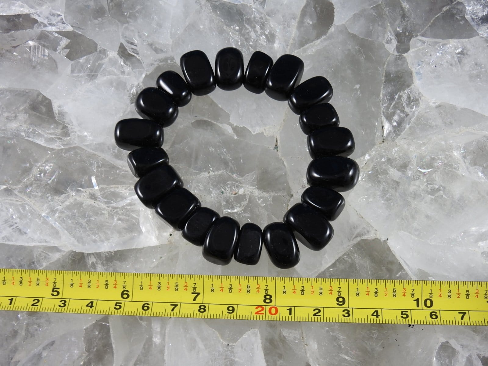 Black Onyx Bracelet for Men & Women - Natural Stone Healing Jewelry for Protection & Positive Energy - Perfect for Meditation, Yoga & Spiritual Gifts