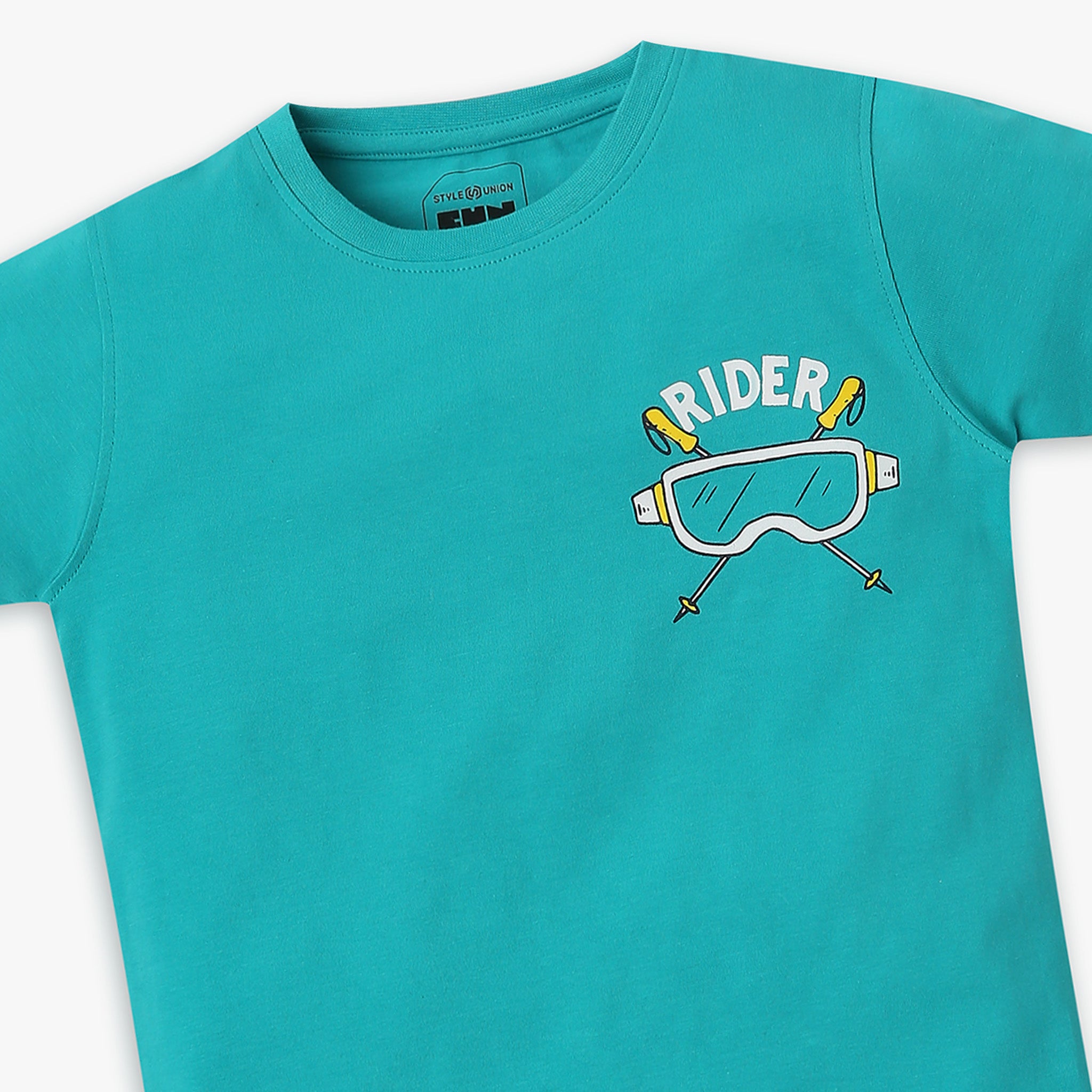 Boys Regular Fit Graphic T-Shirt - Cool & Comfortable Cotton Tee for Casual Wear, School, and Playtime