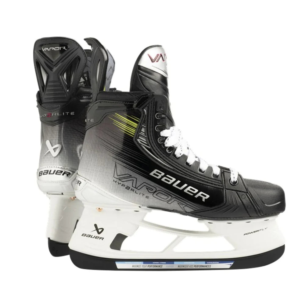 Bauer Vapor Hyperlite2 Intermediate Hockey Skates - Lightweight Performance for Speed & Agility on Ice - Perfect for Competitive Players & Training
