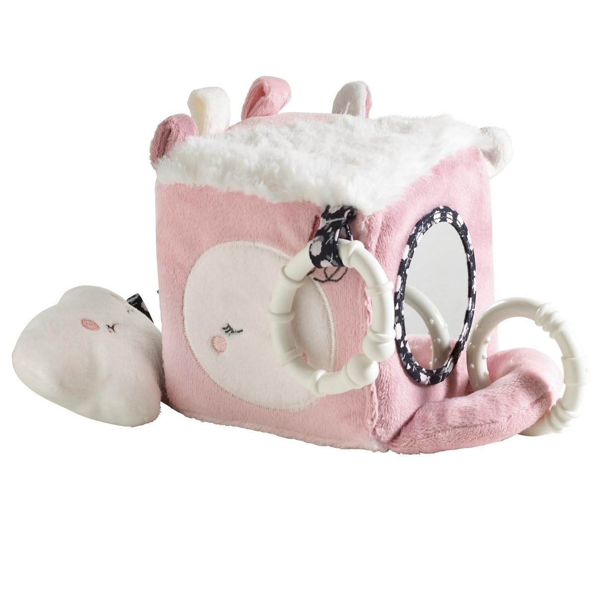 **Miss Fleur de Lune Baby Activity Cube | Early Learning & Developmental Toys | Newborn Gift | Sauthon – Perfect for Playtime & Sensory Development**