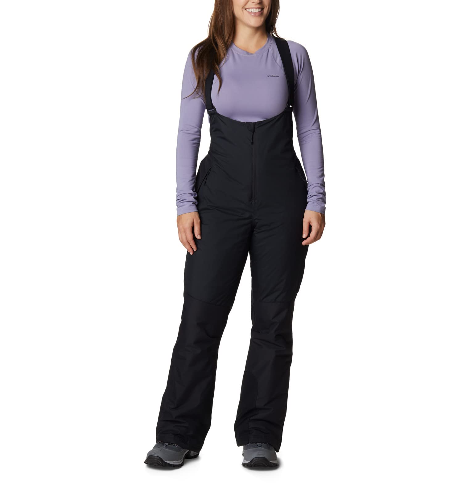 Columbia Women's Iceventure™ Bib Snow Pants - Waterproof, Insulated Winter Bib Overalls for Skiing, Snowboarding & Cold Weather Activities
