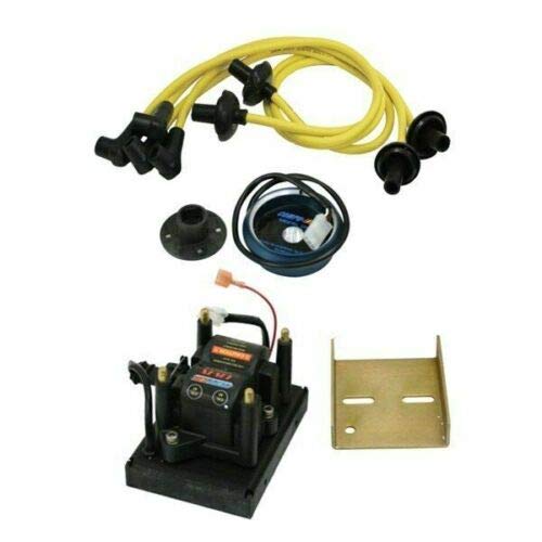 Compufire 11100-Y DIS-IX VW Ignition System with Yellow Spark Plug Wires - High Performance Upgrade for VW Beetle, Golf, Jetta - Perfect for Racing & Street Performance