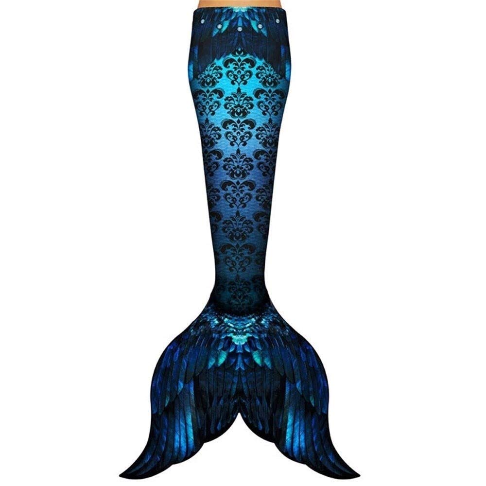 Mermaid Tail Swimsuit with Monofin - Colorful Bikini Swimming Costume for Girls | Perfect for Pool Parties, Beach Vacations & Underwater Photography