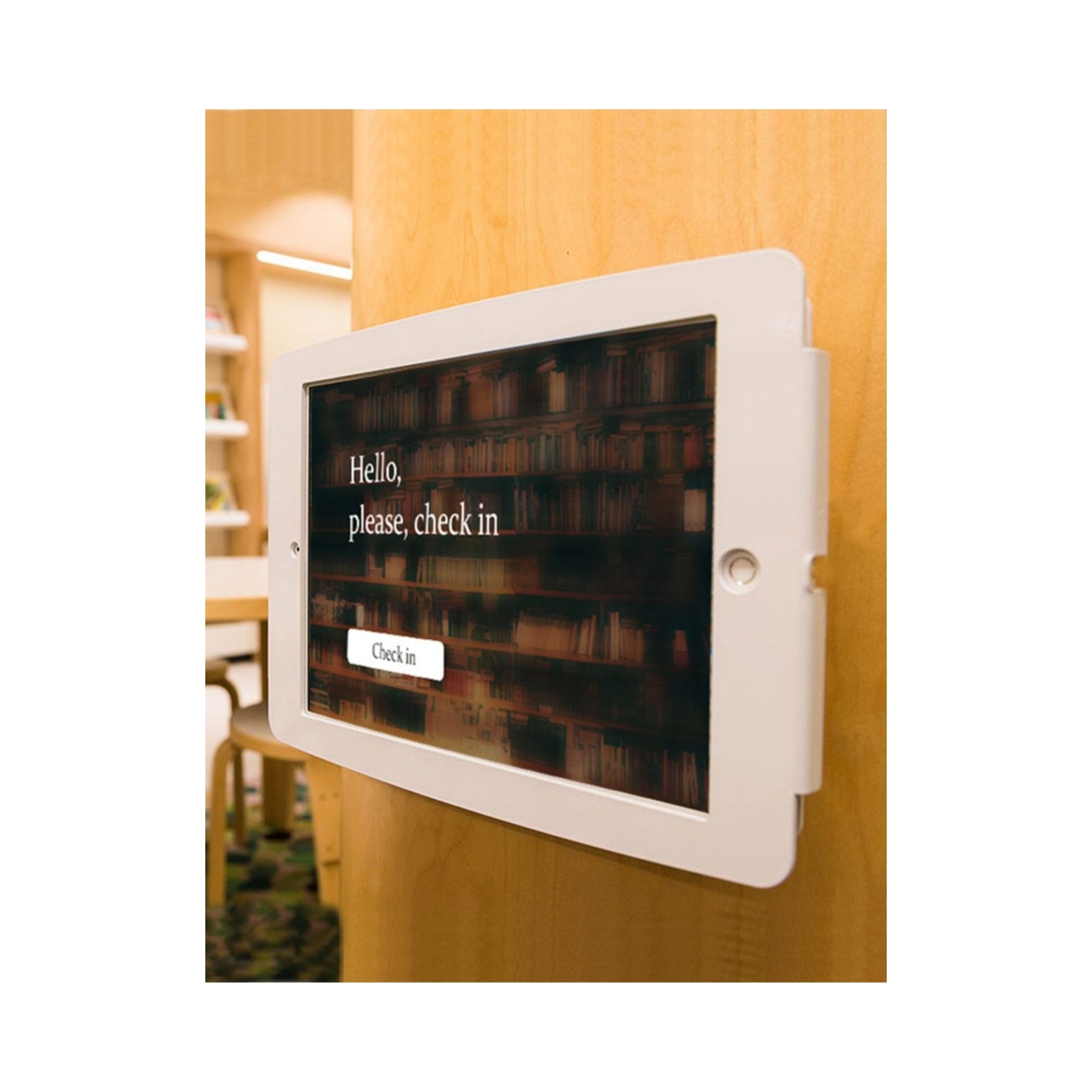Compulocks Secure iPad Wall Mount Enclosure - Durable & Adjustable Space-Saving Mount for iPad in Schools, Offices, and Retail Stores