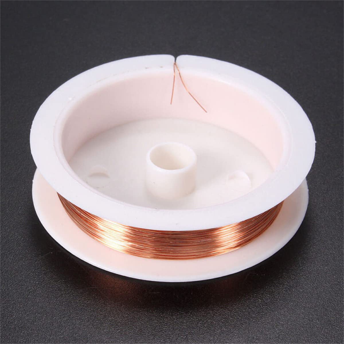 3 Rolls 0.2mm/32 Gauge Tarnish Resistant Copper Jewelry Beading Wire - Premium Craft Wire for DIY Jewelry Making, Bracelets, Necklaces & Beading Projects - Perfect for Jewelers and Craft Enthusiasts