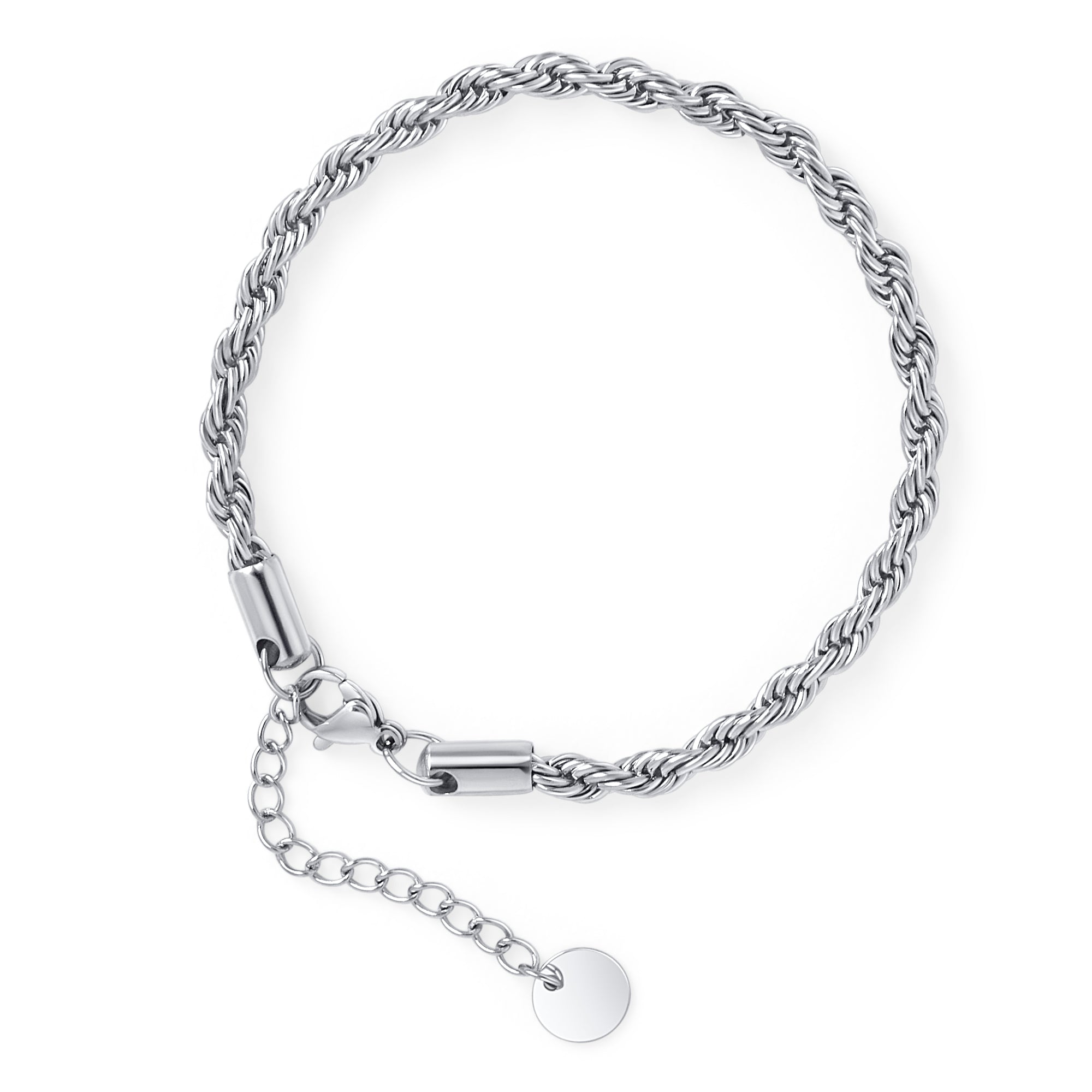 Rocky II Bracelet for Men & Women - Stainless Steel Adjustable Chain Link Wristband - Perfect for Casual Wear, Gifts & Everyday Fashion Accessories