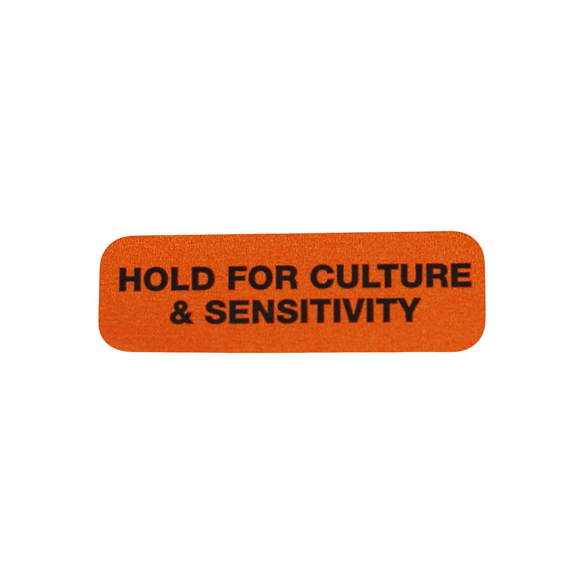 Culture & Sensitivity Labels 0.5x1.5 Inch - 500pk for Medical Specimens