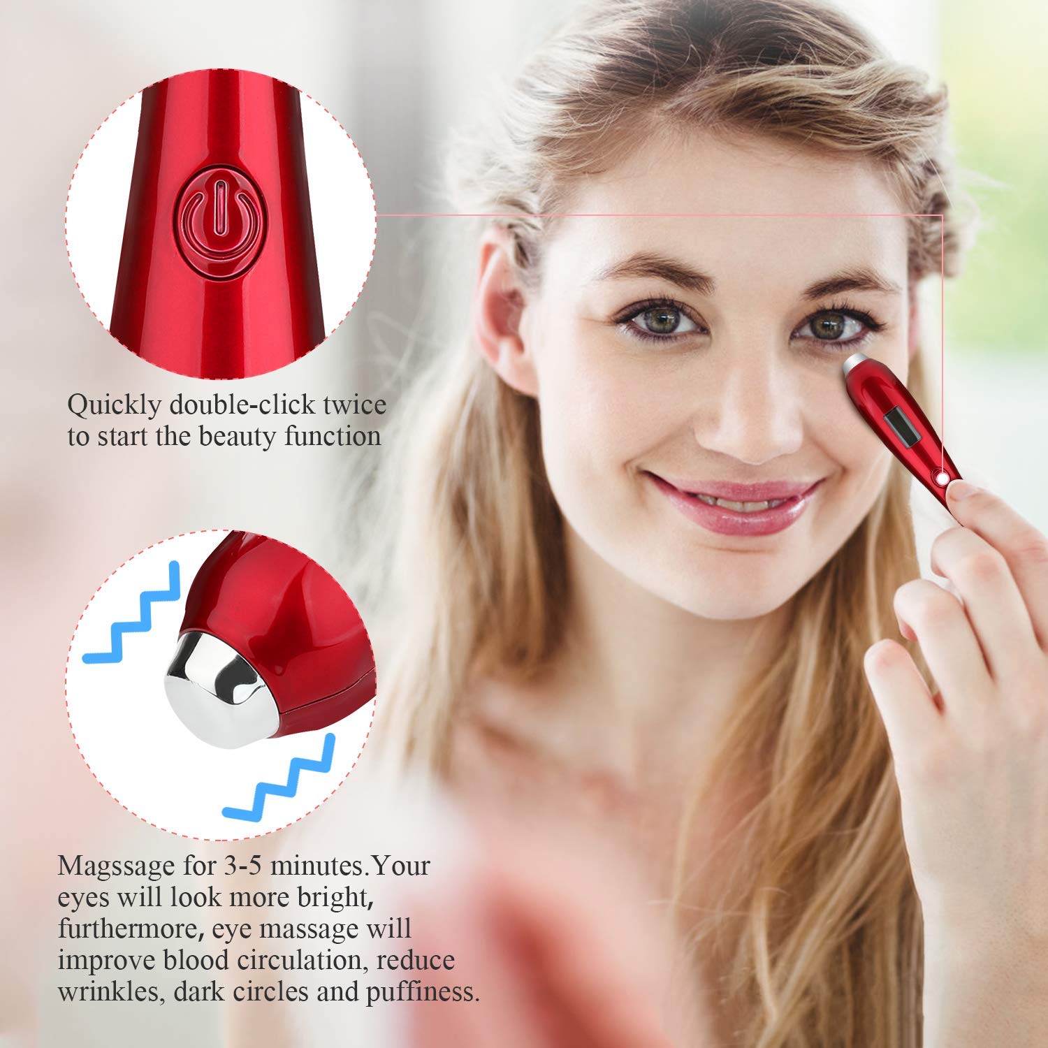 Dratal Heated Eyelash Curler - Rechargeable Electric Eyelash Curling Tool for Natural Curves | Perfect for Daily Makeup & Special Occasions