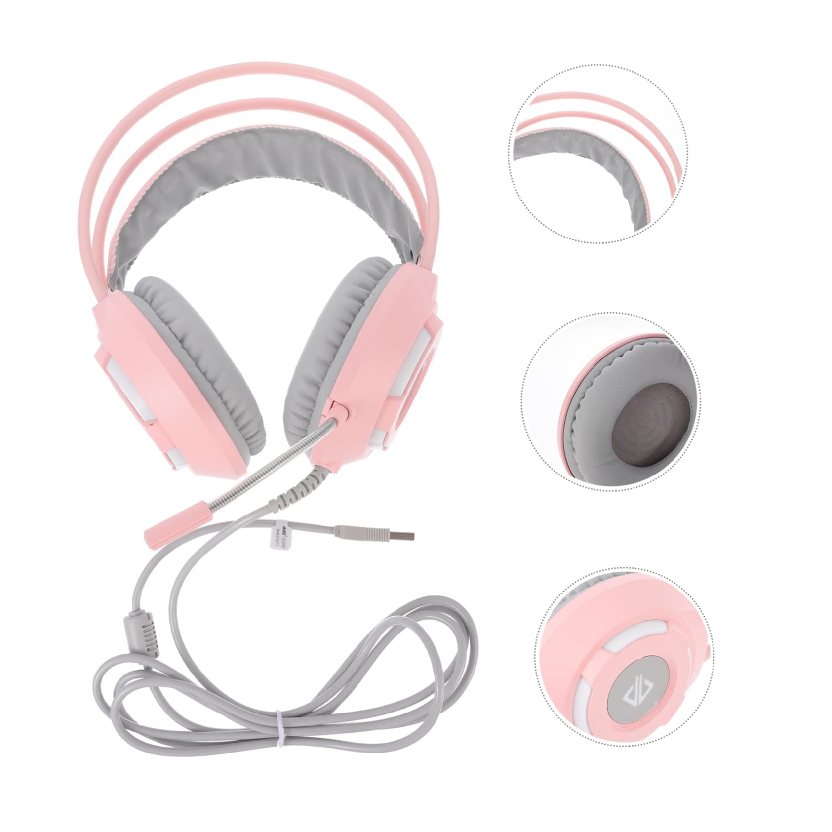 Uonlytech Pro Gaming Headset with Microphone - Noise Cancelling, Surround Sound, Comfortable Over-Ear Design for PC, PS4, Xbox - Perfect for Competitive Gaming & Streaming