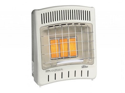 16,500 BTU Infrared Wall Heater with Manual Control & Floor Stand - Efficient Indoor Heating for Homes, Garages, and Workspaces (#44401000)