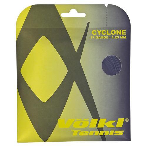 Premium Cyclone Tennis String - Black | High-Performance Polyester Tennis Racket String for Durability & Spin | Perfect for Competitive Play & Training Sessions