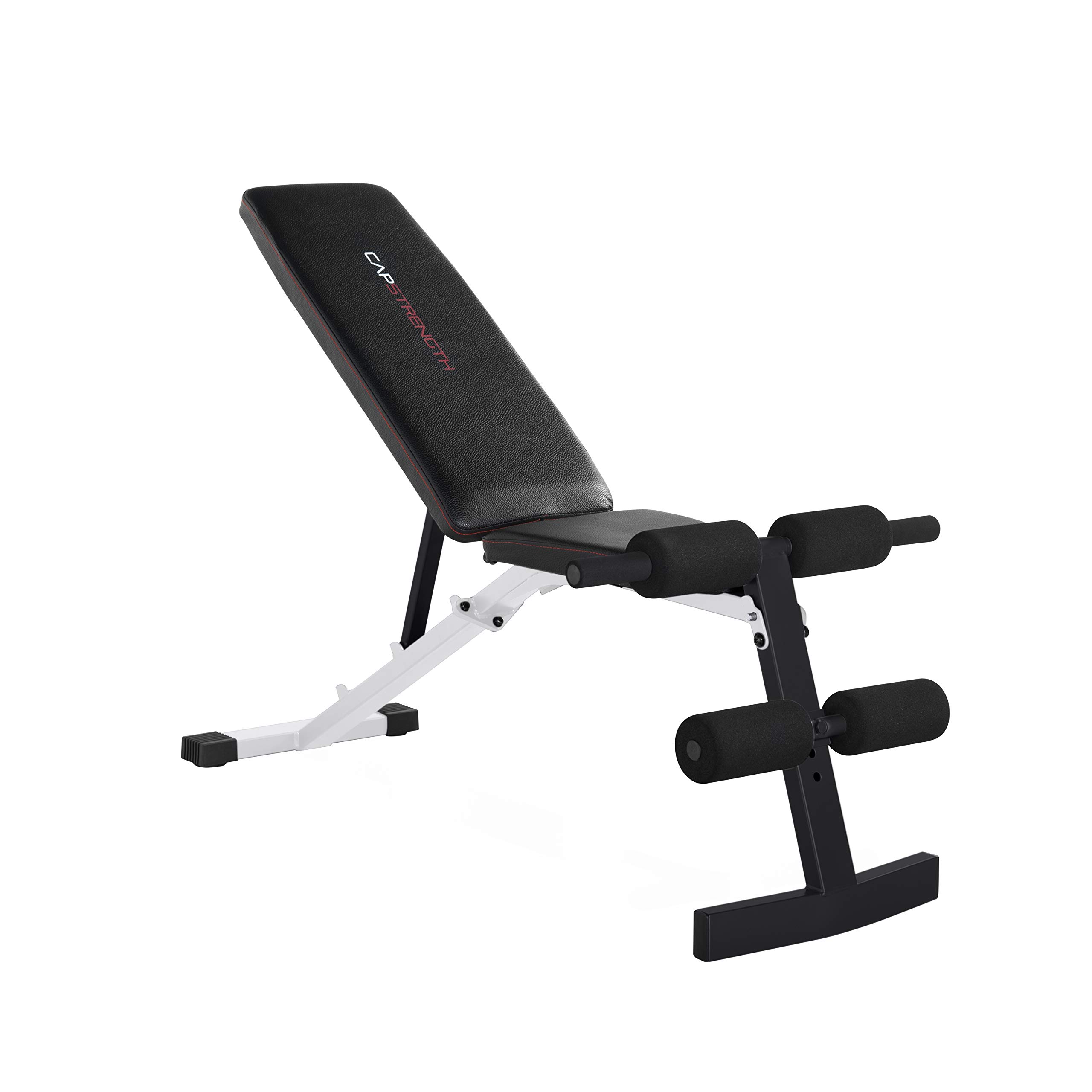 WF Athletic Supply Adjustable Weight Bench for Home Gym - Multifunctional Fitness Training Bench with Incline/Decline for Full Body Workout - Perfect for Strength Training, Bench Press & Cardio Exercises