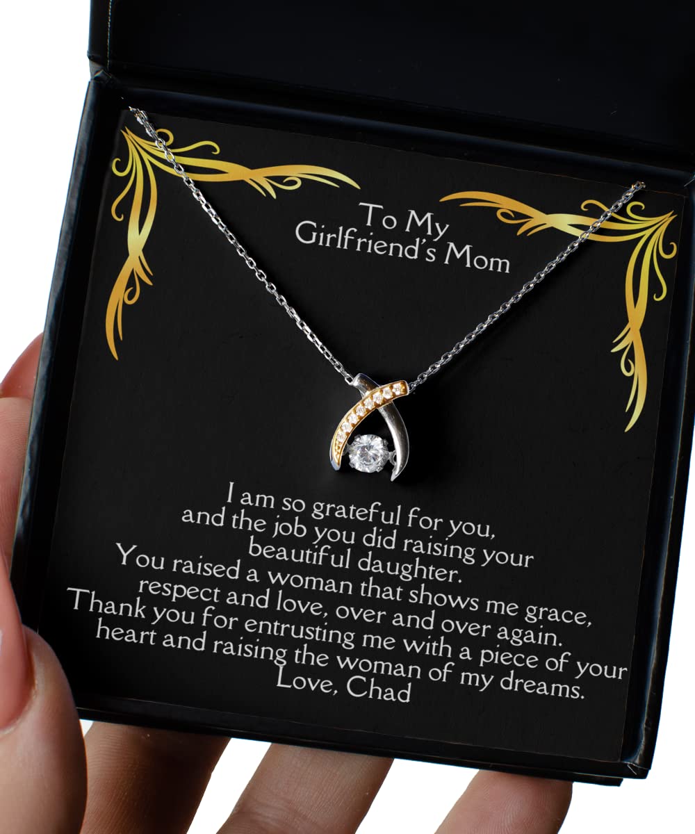 Birthday Gift for Boyfriend's Mom - Elegant Necklace Jewelry Present | Valentine's Day Gift Idea | Perfect for Mother's Day, Christmas & Special Occasions