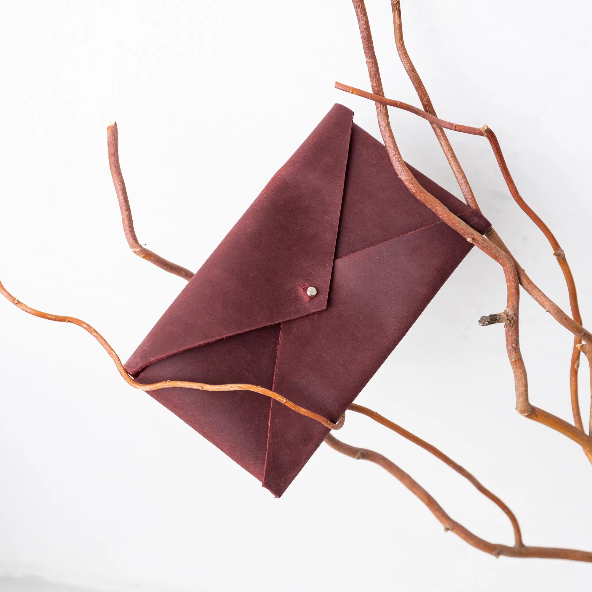 Genuine Leather Money Envelope - Premium RFID Blocking Wallet for Cash, Checks & Gift Cards - Perfect for Travel, Gifts & Secure Storage