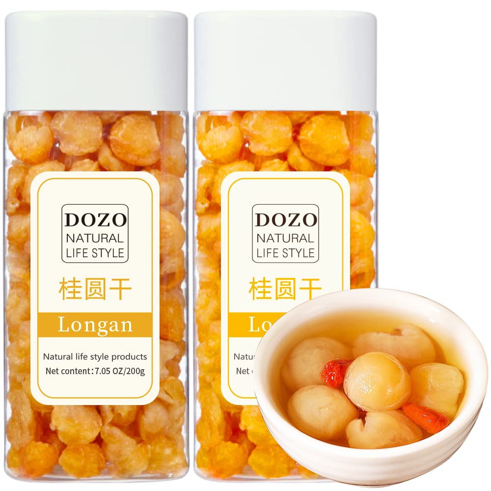 Premium Thai Dried Longan Fruit - 14.1oz/400g Natural Seedless Longan, No Additives, Sweet & Juicy Snack for Tea, Cooking & Healthy Eating - Perfect for Baking, Asian Desserts & On-the-Go Snacking