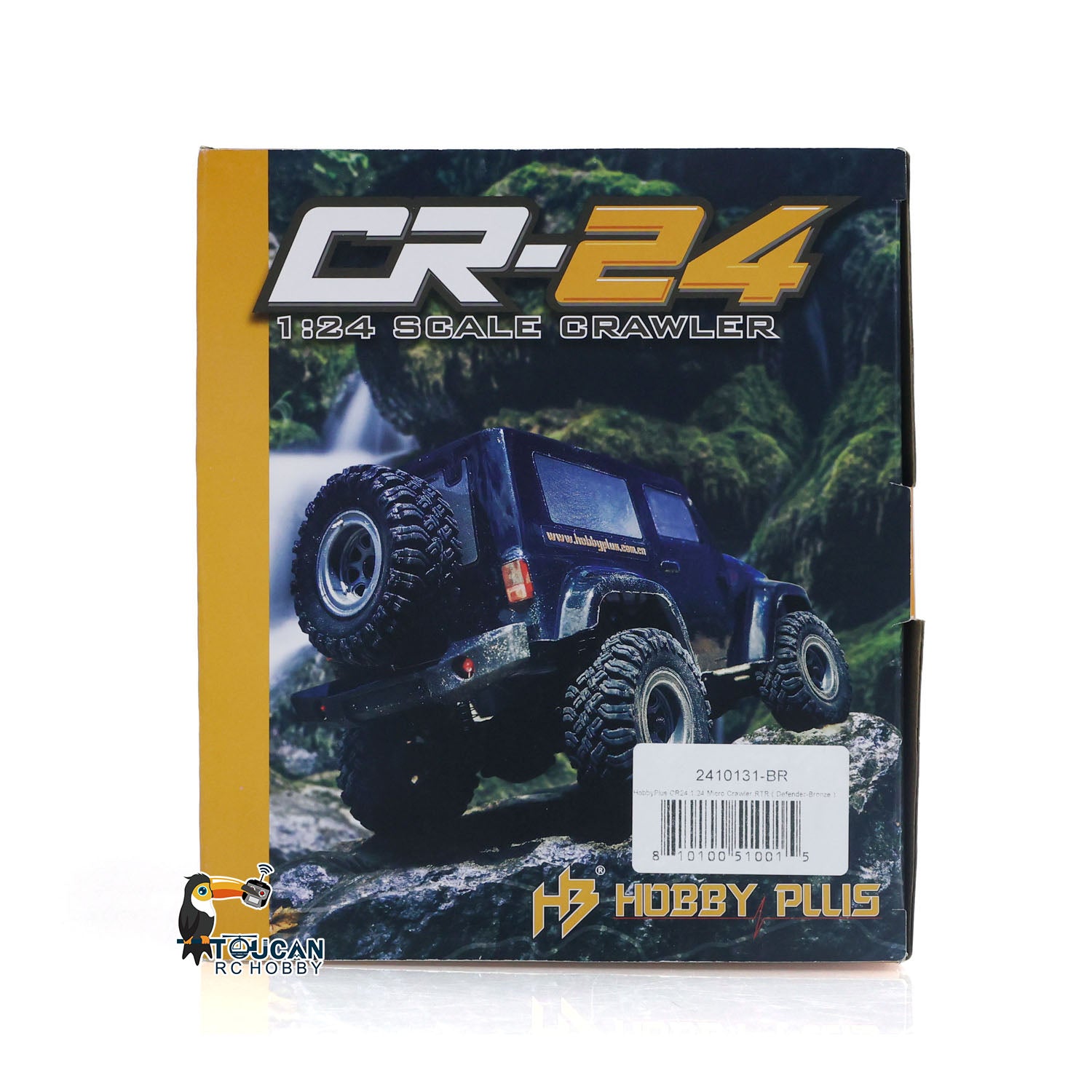 1:24 Scale 4x4 RC Off-Road Truck - 4WD Remote Control Crawler Car with DIY Simulation Model, ESC Servo & LED Light System - Perfect for Indoor/Outdoor Rock Crawling & Off-Road Adventure Play
