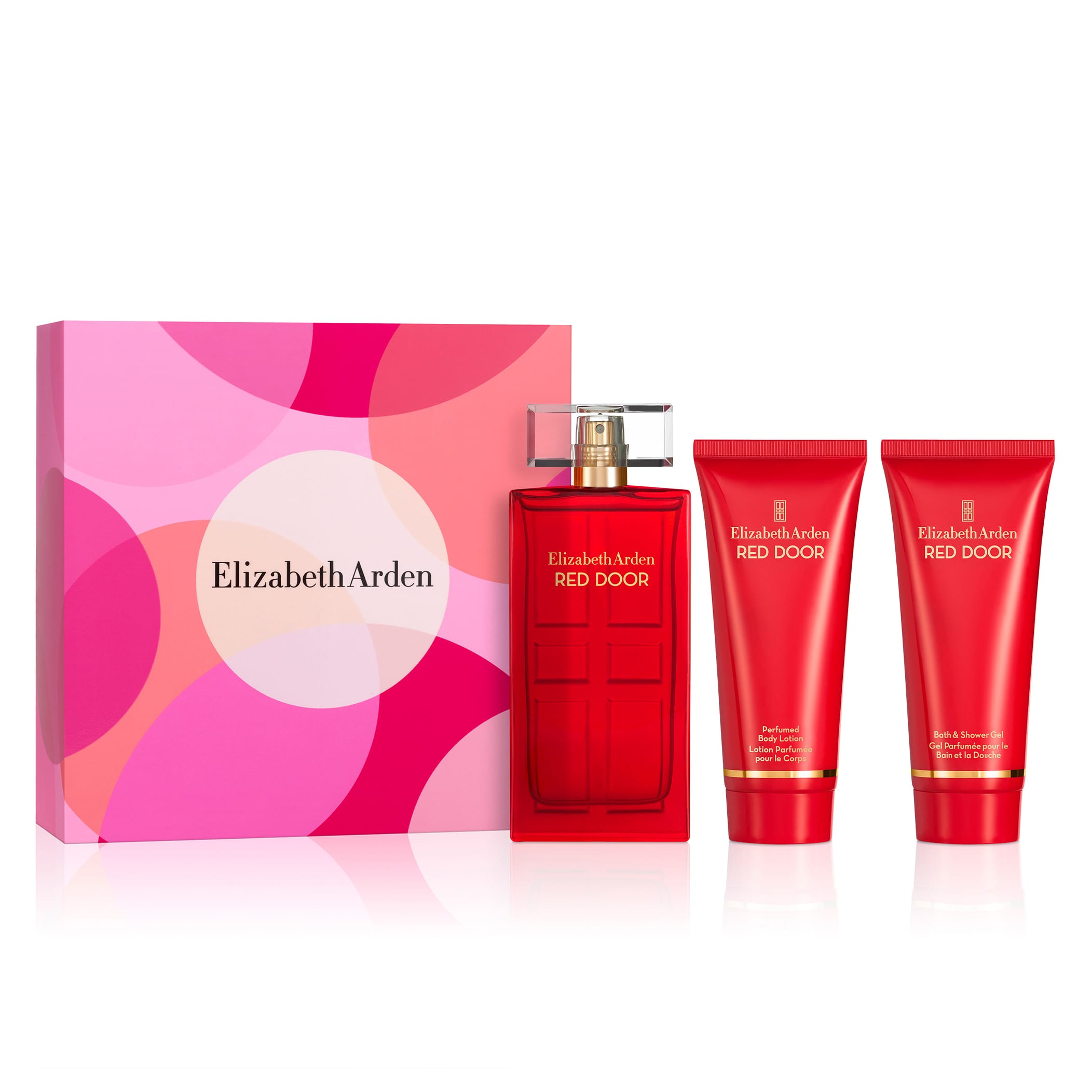 Red Door Eau de Toilette 3 Piece Gift Set - Floral Fragrance for Women | Perfect for Daily Wear, Special Occasions & Gifting
