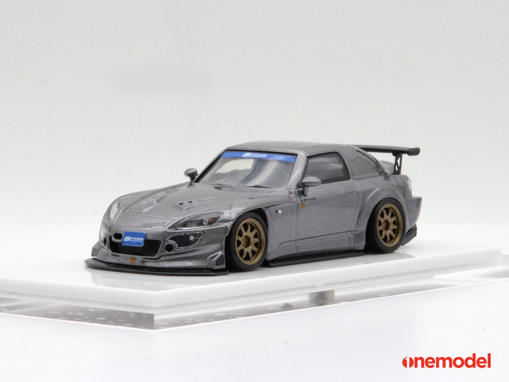 Honda S2000 Spoon Sports Street Version Iron Gray - High-Performance Sports Car for Racing & Street Driving