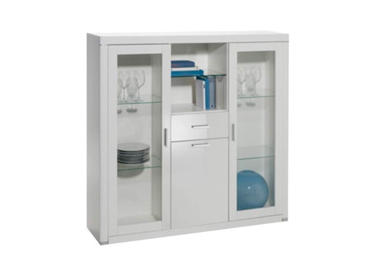 Maxima RAVO Glass Display Cabinet for Living Room Decor