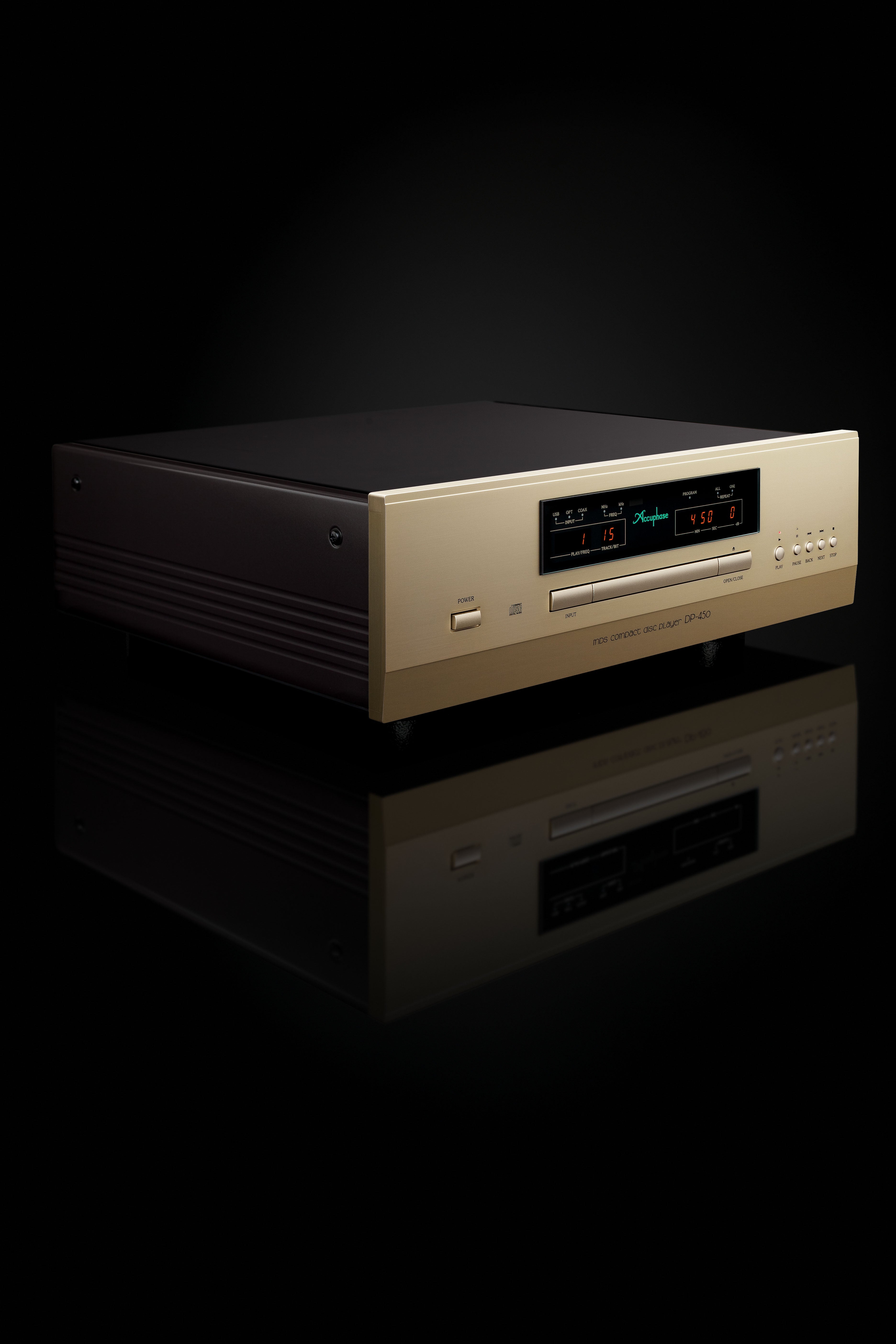 Accuphase DP-450 MDS High-End Compact CD Player with SACD Playback - Perfect for Audiophiles & Home Theater Systems