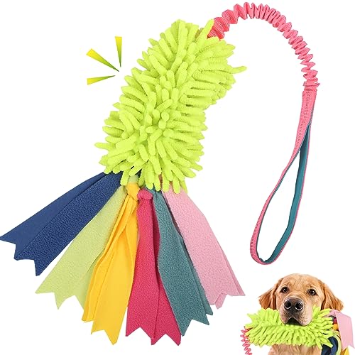 Green Chenille, Pink Webbing