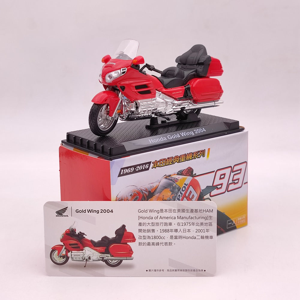 1/24 Scale Diecast Motorcycle Model - Honda CB750, Valkyrie, VFR750R, GORILLA, Goldwing, RC213V - Collector's Gift for Bike Enthusiasts - Perfect for Display, Gifts & Motorcycle Decor